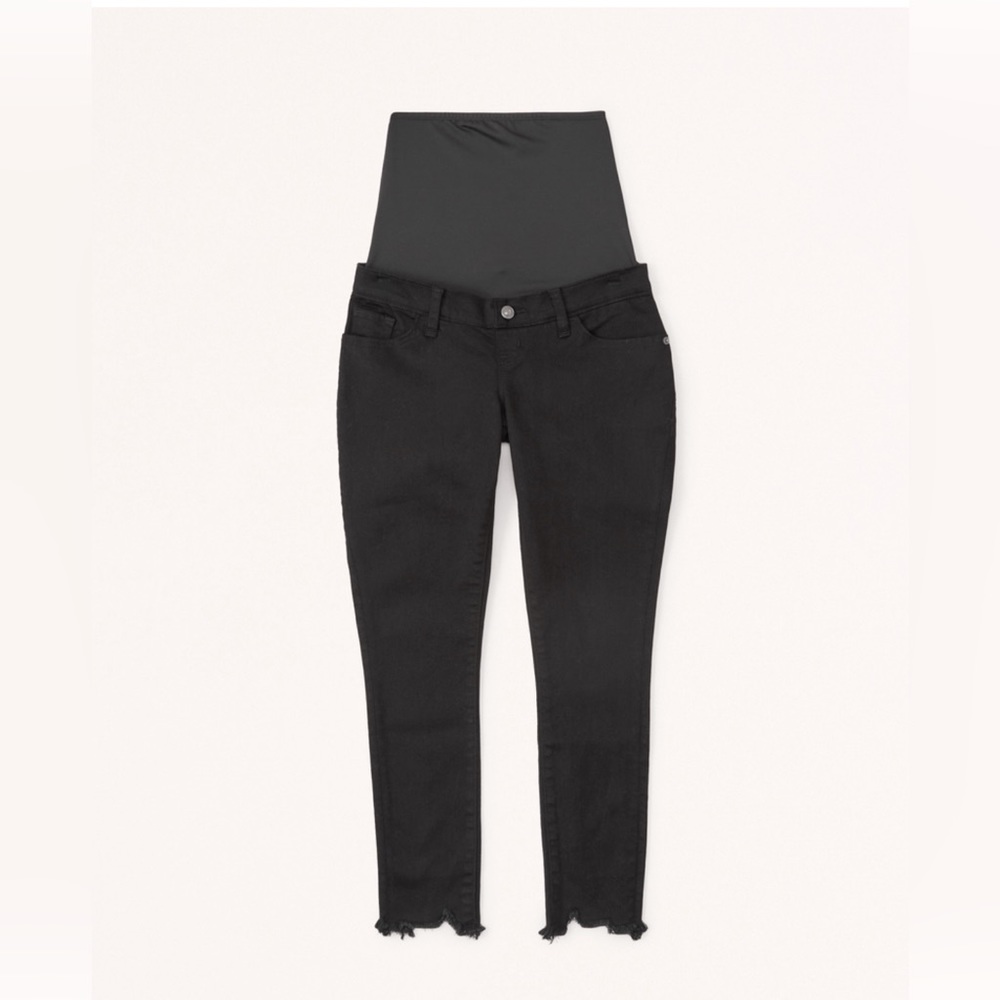 A&F Maternity Super Skinny Ankle Jean Size 27S